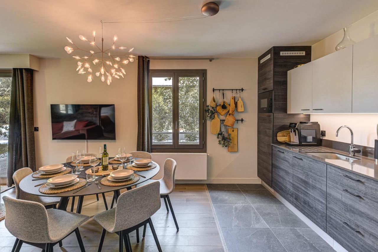 White Pearl A05 Modern Apartment Chamonix Alpes Travel Sleeps 4 To 6 エクステリア 写真