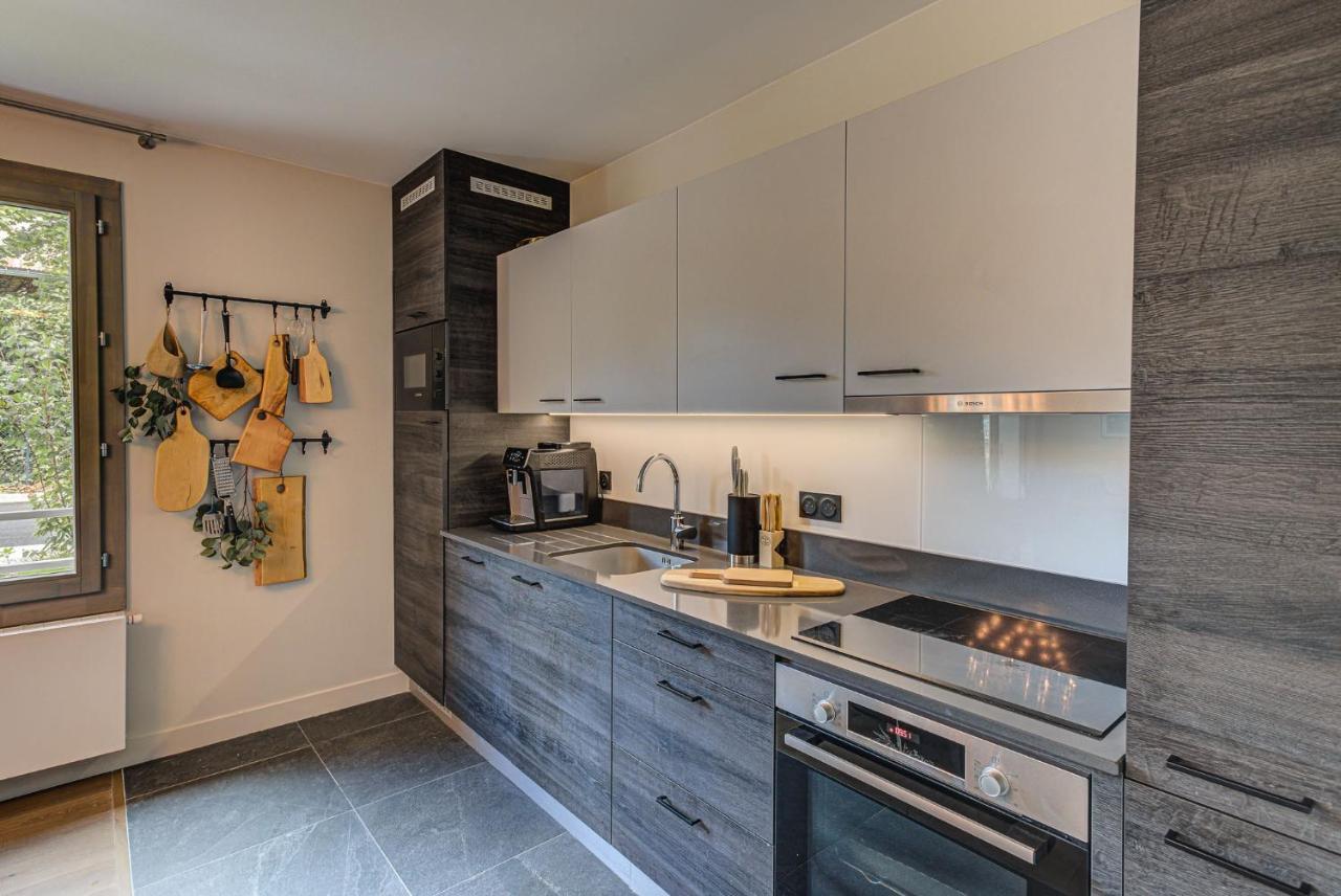 White Pearl A05 Modern Apartment Chamonix Alpes Travel Sleeps 4 To 6 エクステリア 写真